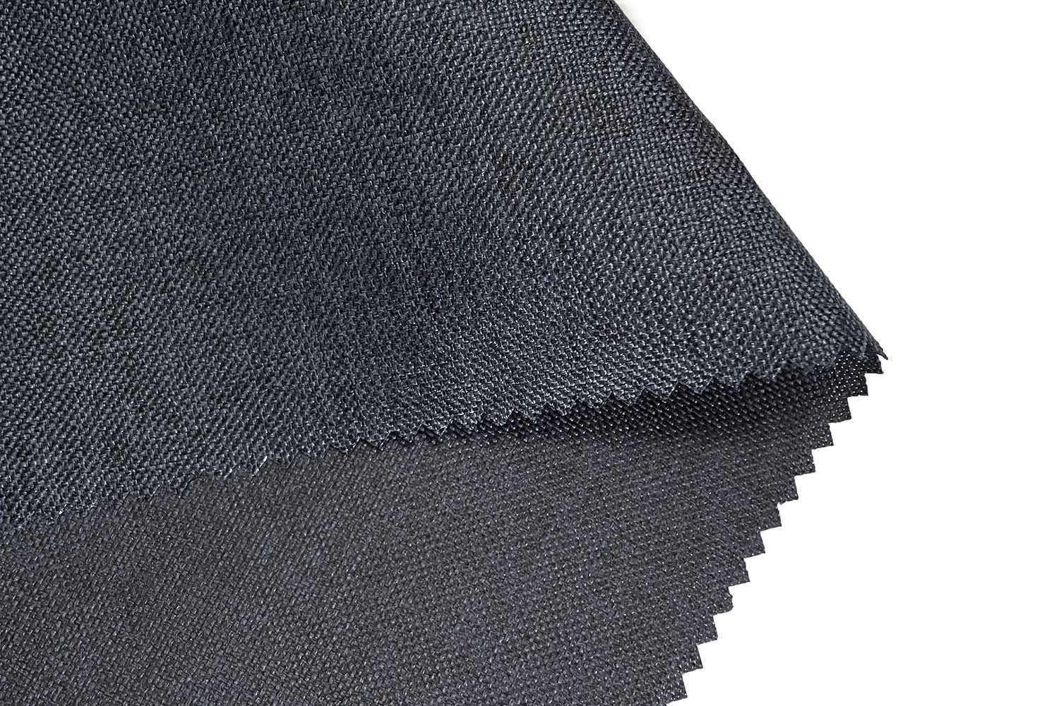 600D/62T Cation 100% RPET Fabric With PU Coated